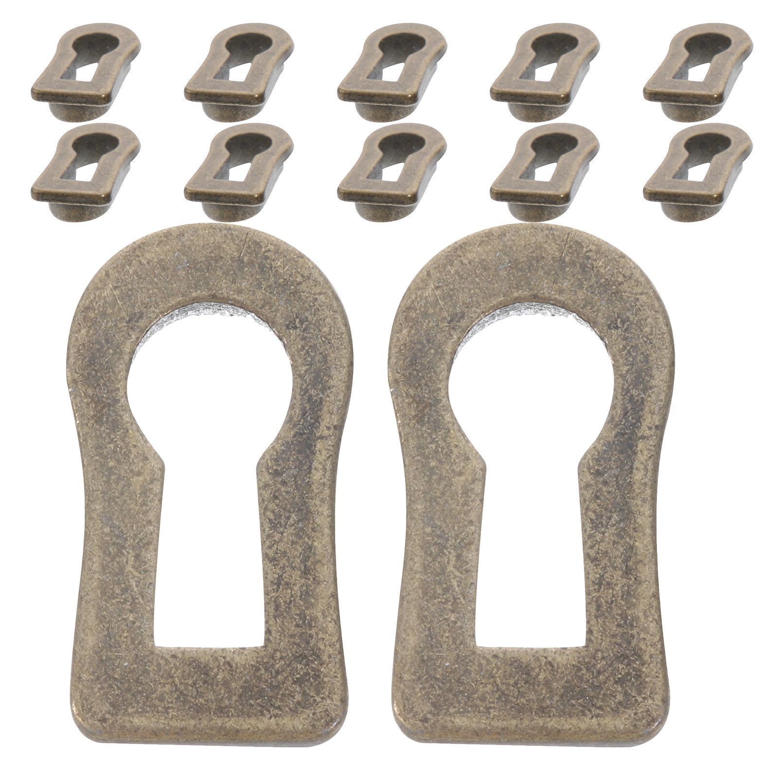 12개입 타원형 장식용 키홀 에스큐션 플레이트 - 서랍 - Furniture Hardware Manufacturer 리뷰 및 가격