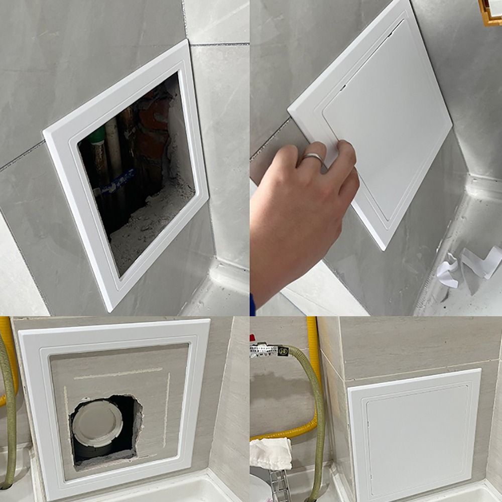 범용 자가 접착식 액세스 패널 도어 플라스틱 탈착식 검 - Furniture Hardware Fitting 리뷰 및 가격