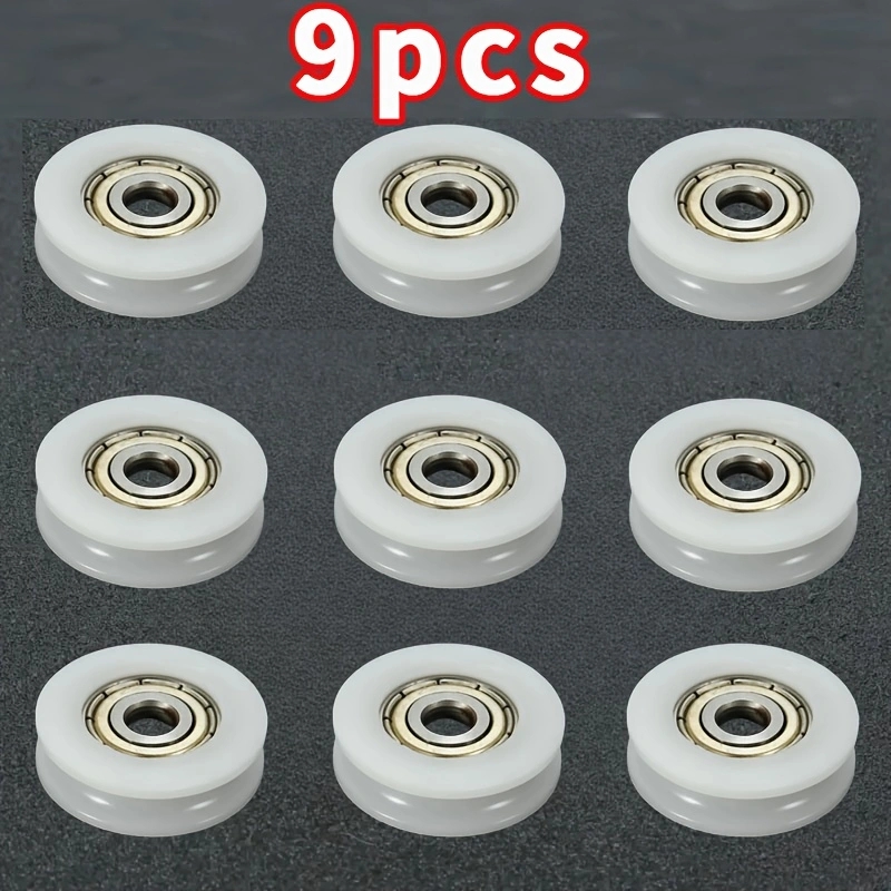 9Pcs U-그루브 나일론 베어링 롤러 5x23.9mm - Furniture Hardware Lowes 리뷰 및 가격